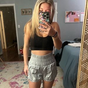 Grey Free People shorts size XS